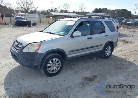 2005 Honda Cr-V Ex из США, поврежденный, VIN SHSRD78875U307391
